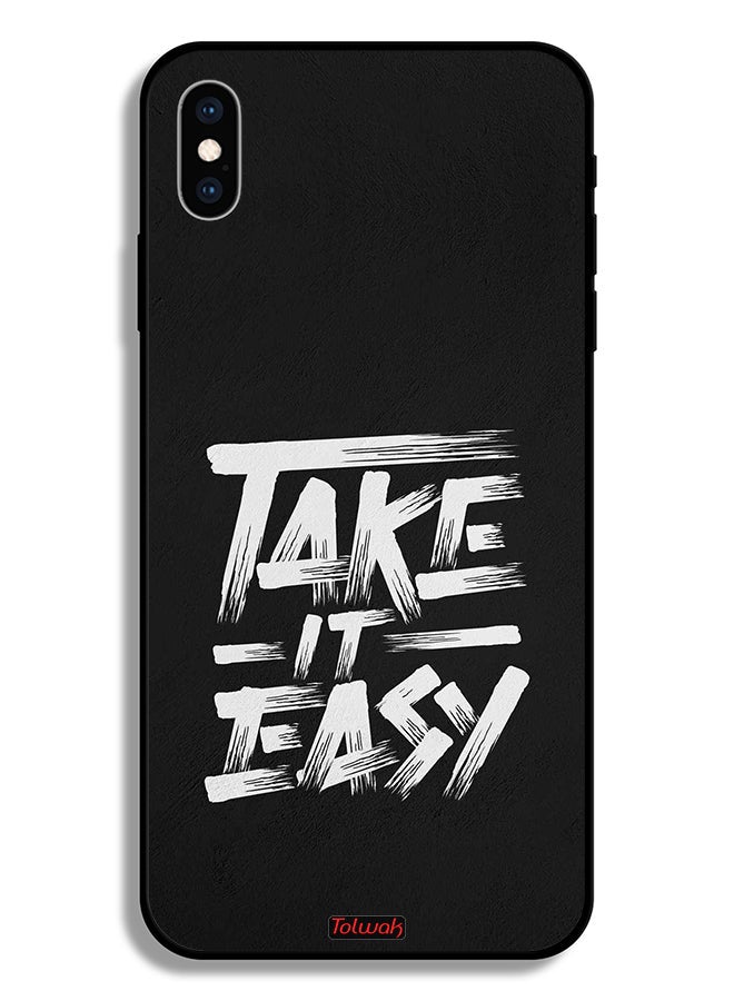 Tolwak Apple iPhone XS Max Protective Case Take It Easy - Image 1
