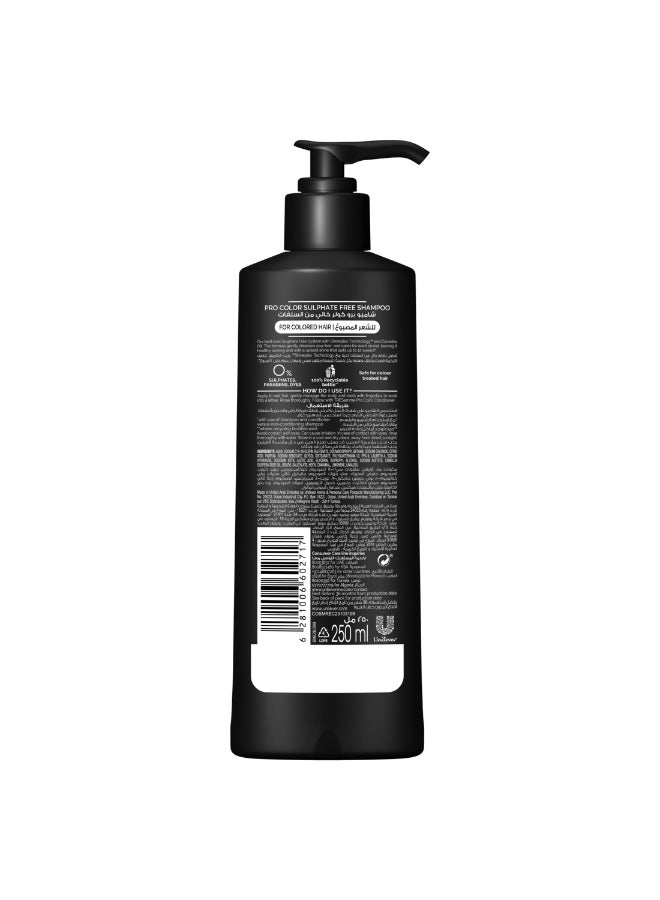 TRESemmé Pro Colour Shampoo, with Shineplex Technology™ & Camellia Oil, free from sulphates, parabens & dyes, 250ml - Image 2
