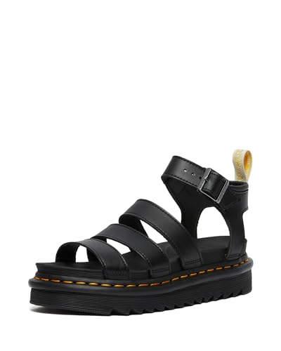 Dr Martens Dr. Martens womens V Blaire Fisherman Sandal, Black Felix Rub Off, 6 US - Image 4