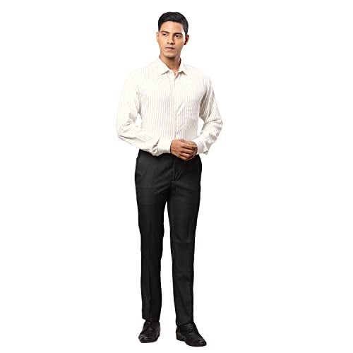 Raymond Black Trouser (Size: 30)-RMTS02975-K6 - Image 5
