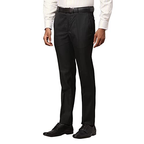Raymond Black Trouser (Size: 30)-RMTS02975-K6 - Image 3
