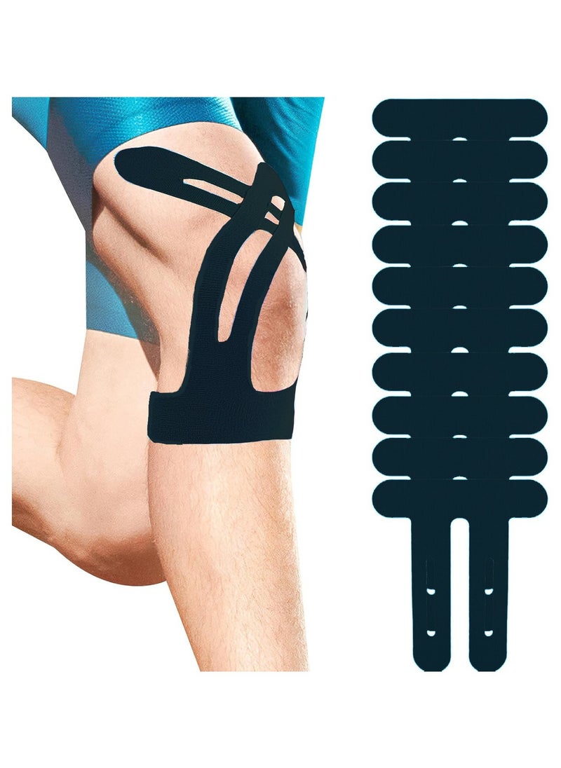 ARNOTEC - Sports knee muscle bandage | Professional sports tape pre-cut design | Suitable for running, basketball, weightlifting, rehabilitation training | Flexible and thin without affecting sports performance, providing joint and muscle support - Image 1