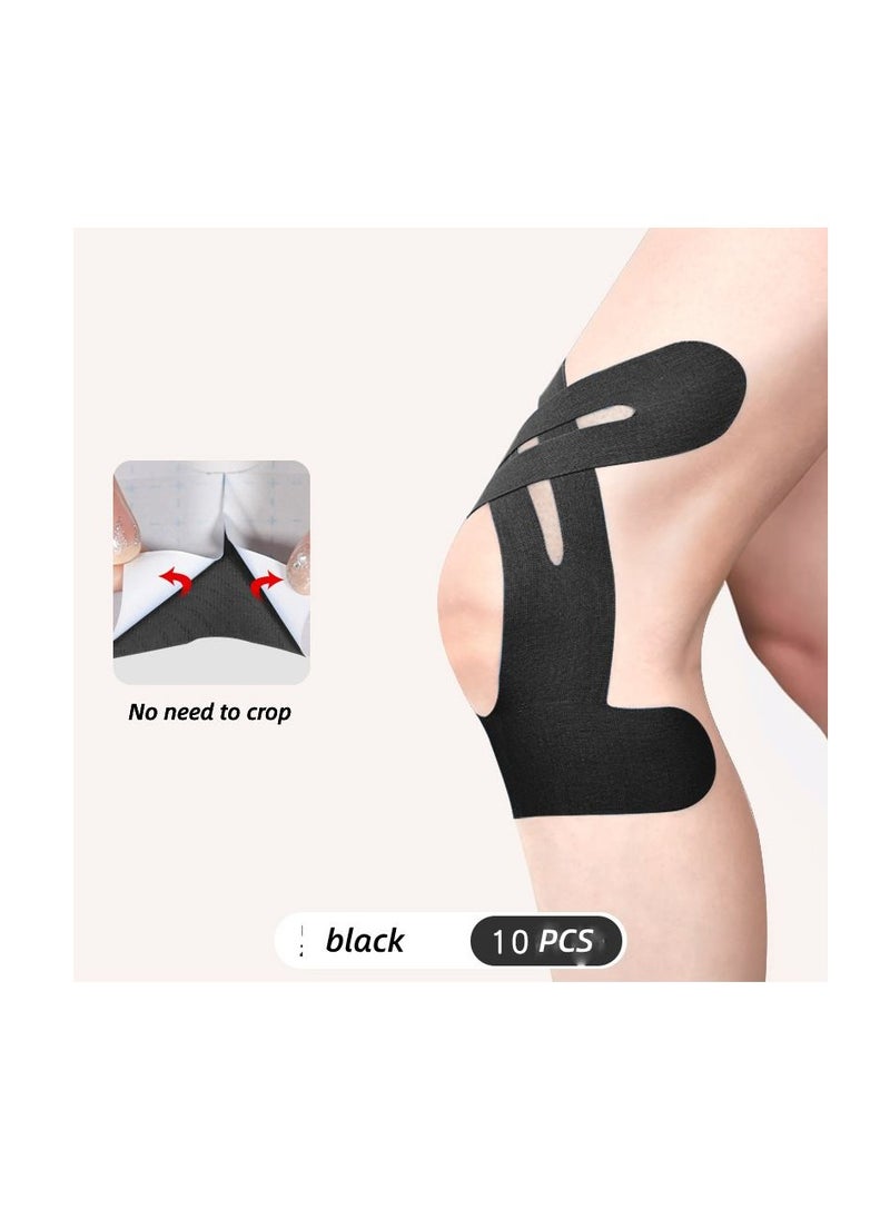 ARNOTEC - Sports knee muscle bandage | Professional sports tape pre-cut design | Suitable for running, basketball, weightlifting, rehabilitation training | Flexible and thin without affecting sports performance, providing joint and muscle support - Image 1
