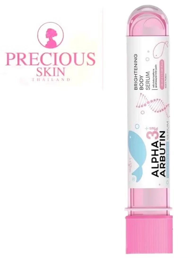 بريشيس سكين سيروم الجسم المُشرق بالكولاجين ألفا أربوتين ٣ بلس من بريشوس سكين، ٤٥ مل - وردي - Image 1