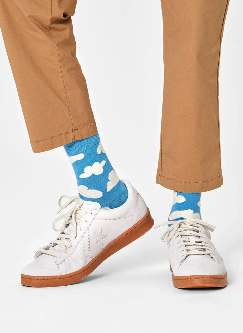 Happy Socks CLOUDY HALF CREW SOCK