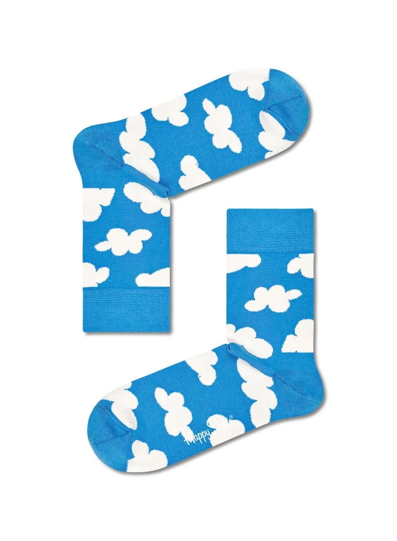 Happy Socks CLOUDY HALF CREW SOCK
