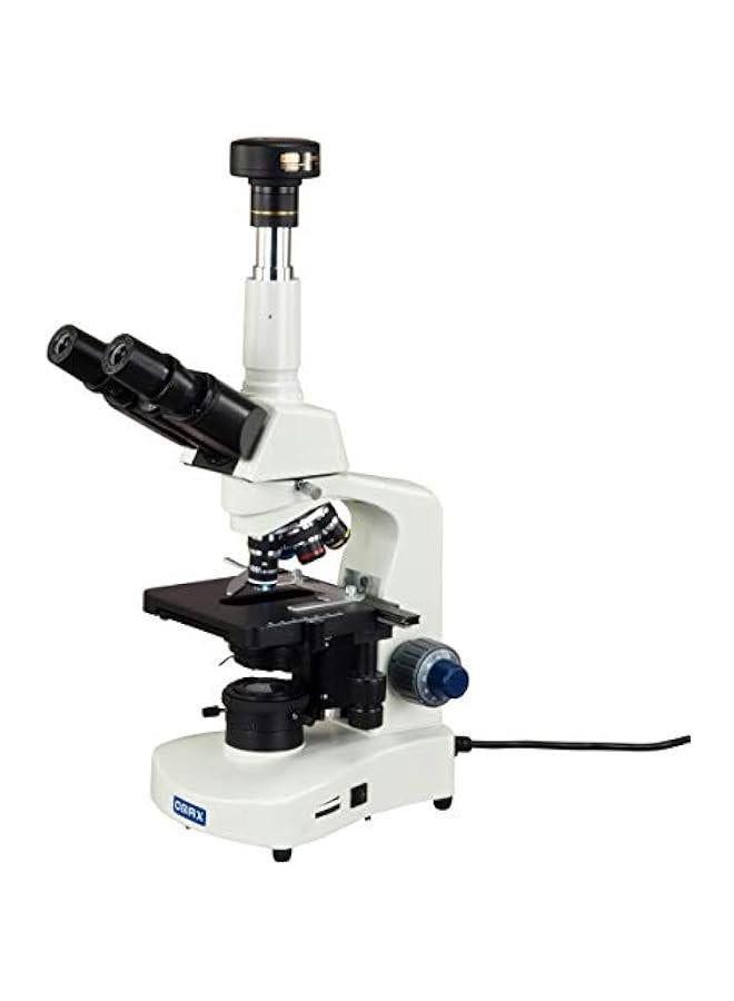 Arabest 40X-2500X Digital Trinocular Compound Siedentopf LED Microscope with Kohler Illuminator and 5MP Camera - Image 2