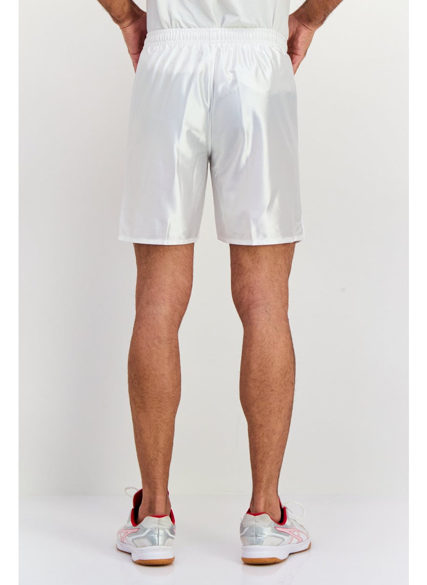 PUMA Men Sportswear Fit Drawstring Running Shorts, White  - Image 2