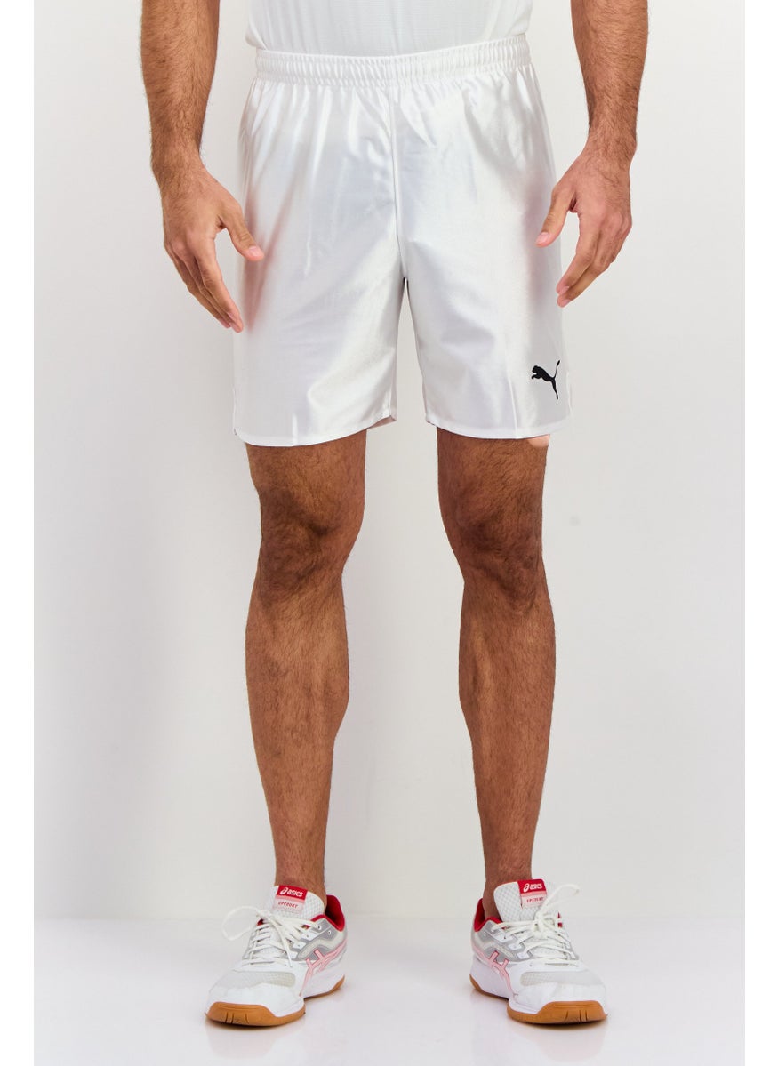 PUMA Men Sportswear Fit Drawstring Running Shorts, White  - Image 1