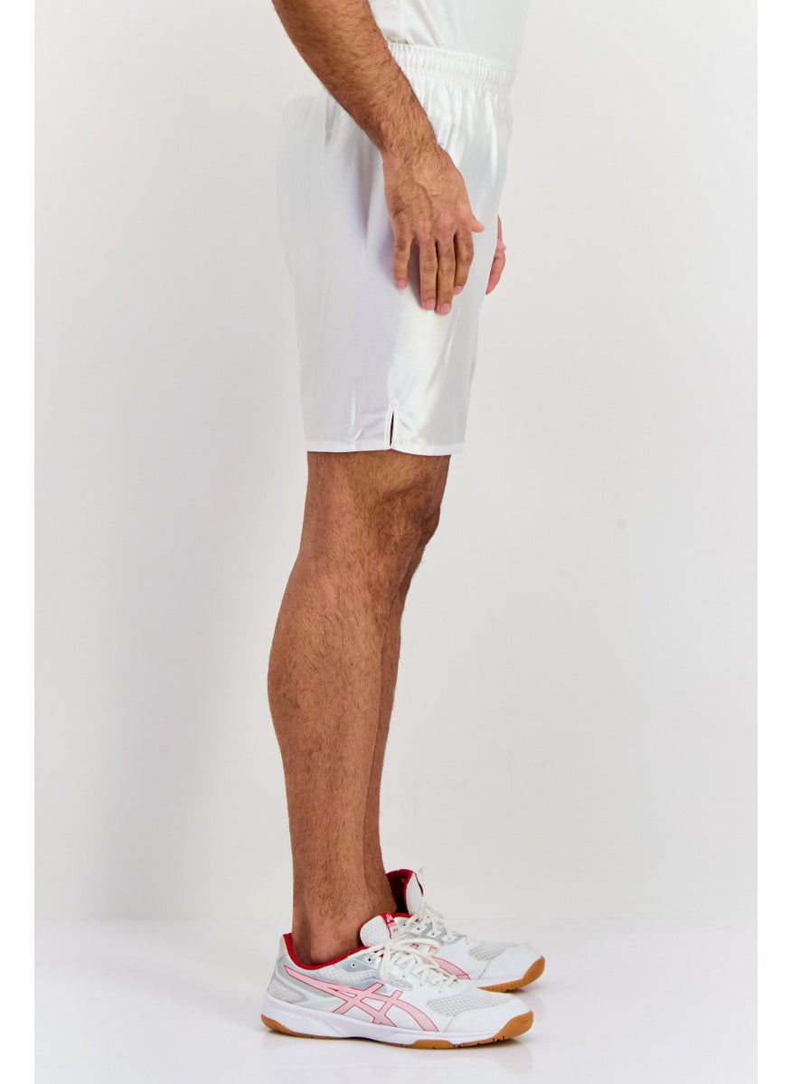 PUMA Men Sportswear Fit Drawstring Running Shorts, White  - Image 3