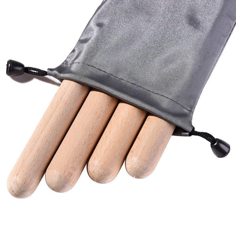 MGTECH عصي لومي الموسيقية للأطفال، مجموعة 16 عصا مع حقيبة حمل، 8 بوصة - Image 2