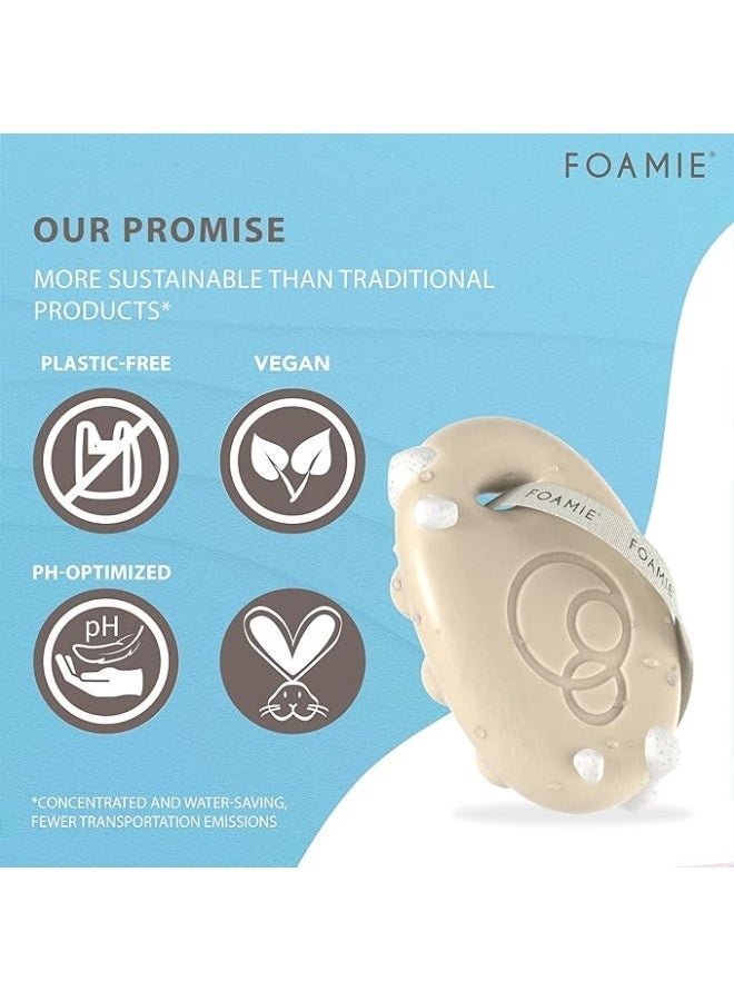 FOAMIE Coconut & Cacao Butter Body Bar - Image 4