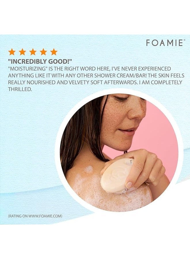 FOAMIE Coconut & Cacao Butter Body Bar - Image 5