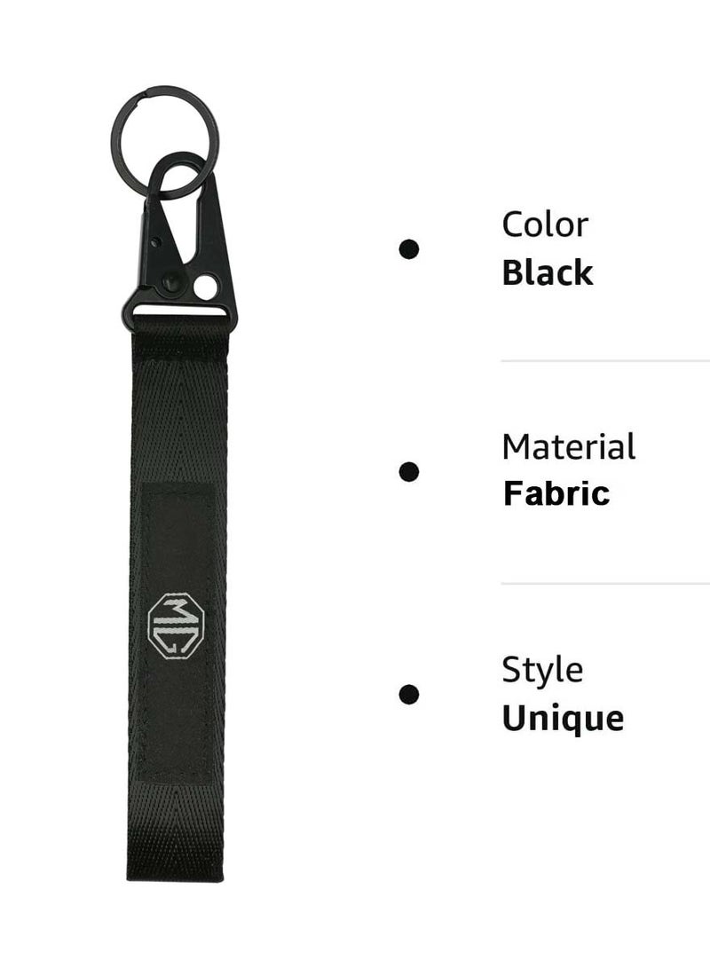 ام جي سلسلة مفاتيح بشريط من القماش، سلسلة مفاتيح للسيارة، سلسلة مفاتيح منزلية MG قطعة واحدة - Image 4
