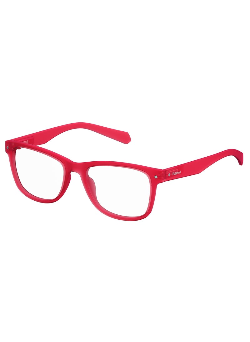 Polaroid Unisex Square Reading Glasses - Pld 0020/R Red 52 - Lens Size: 52 Mm  - Image 1