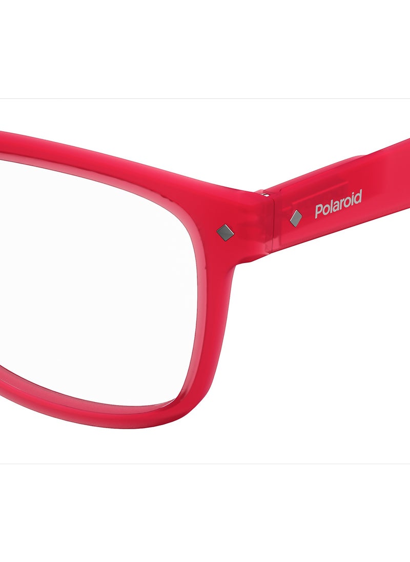Polaroid Unisex Square Reading Glasses - Pld 0020/R Red 52 - Lens Size: 52 Mm  - Image 3