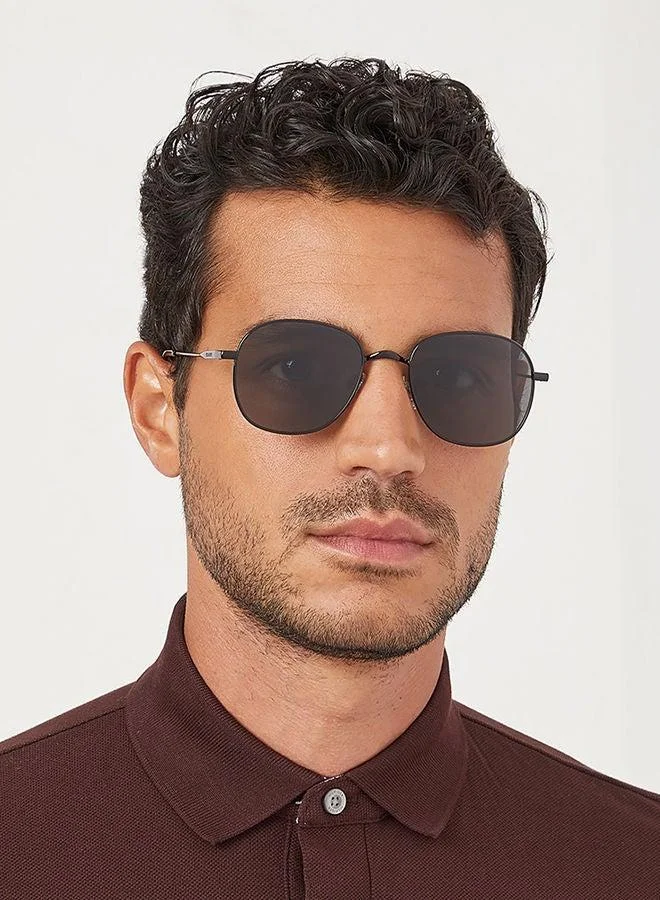 30Sundays 30Sundays BOUND Polarised,Men Sunglasses, Square Sunglasses, UV Protection: UV400 (Black,Black)