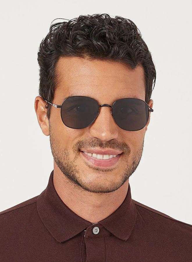 30Sundays 30Sundays BOUND Polarised,Men Sunglasses, Square Sunglasses, UV Protection: UV400 (Black,Black)