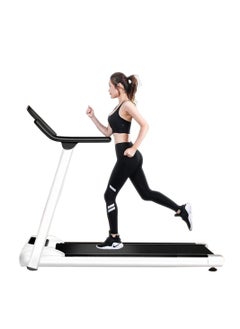 Generic Folding Treadmill Electric Treadmill Electric Motorized Power Fitness Running Machine Multi-Function Training Equipment with LED Display Walking Pad for Home Office-PBJ04  - Image 1