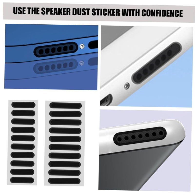 200pcs Phone Speaker Dust Stickers Mesh Protector Easy Apply No Sound Loss - Image 4