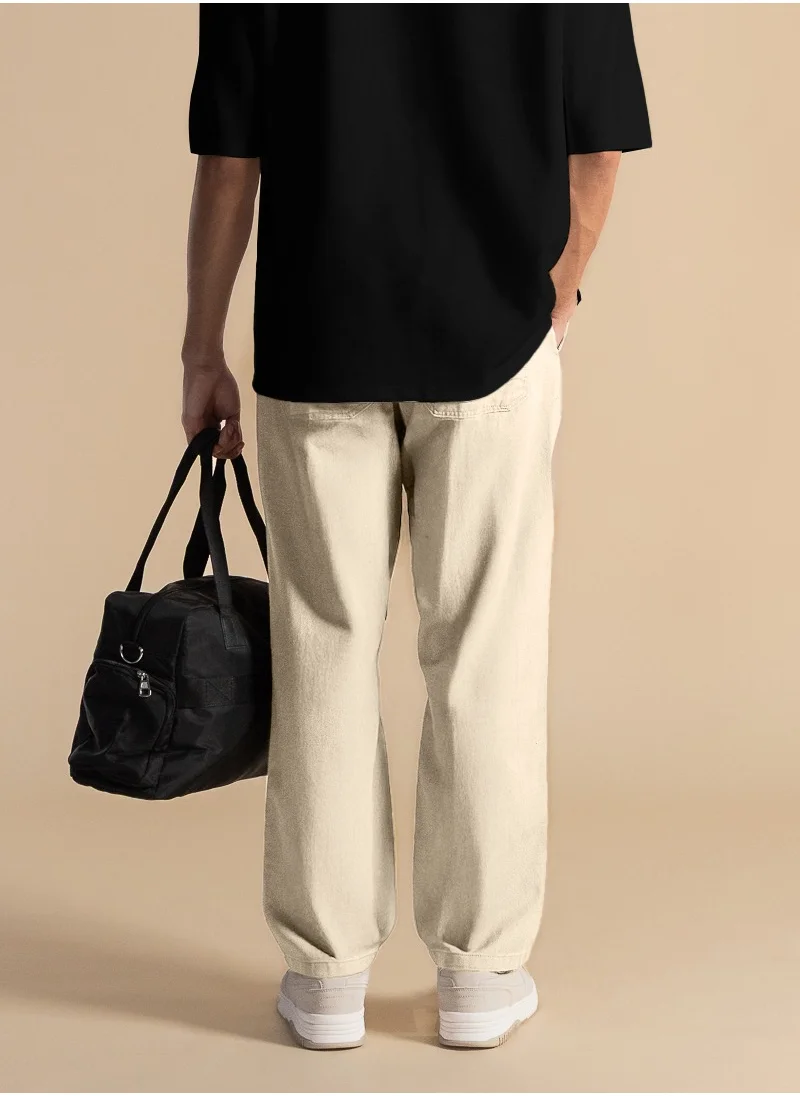 شايبس COMFORT FIT DENIM TROUSERS