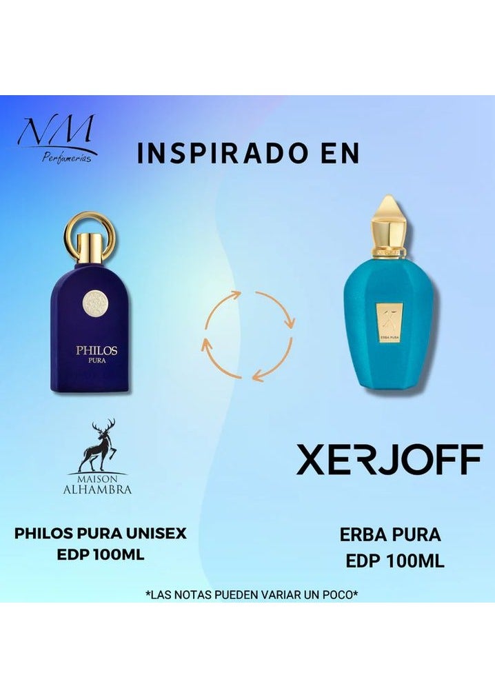 ميزون الهمبرا فيلوس بورا او دي بارفان للجنسين - 100 مل - Image 2