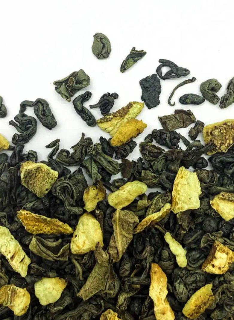 تيلاند شاي أخضر، ليمون، عشبي طازج، قابض خفيف، يروي العطش، أصلي وغني بمضادات الأكسدة - Image 1