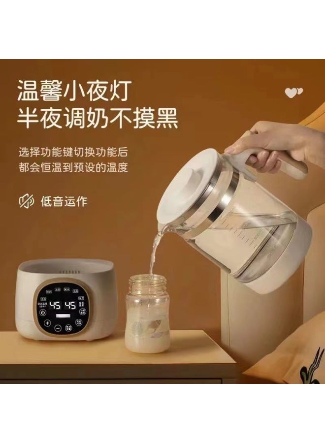CAN Baby Constant Temperature Milk Adjustor Constant Temperature Kettle High Borosilicate Glass 316 Health Pot Heat Preservation - Image 3