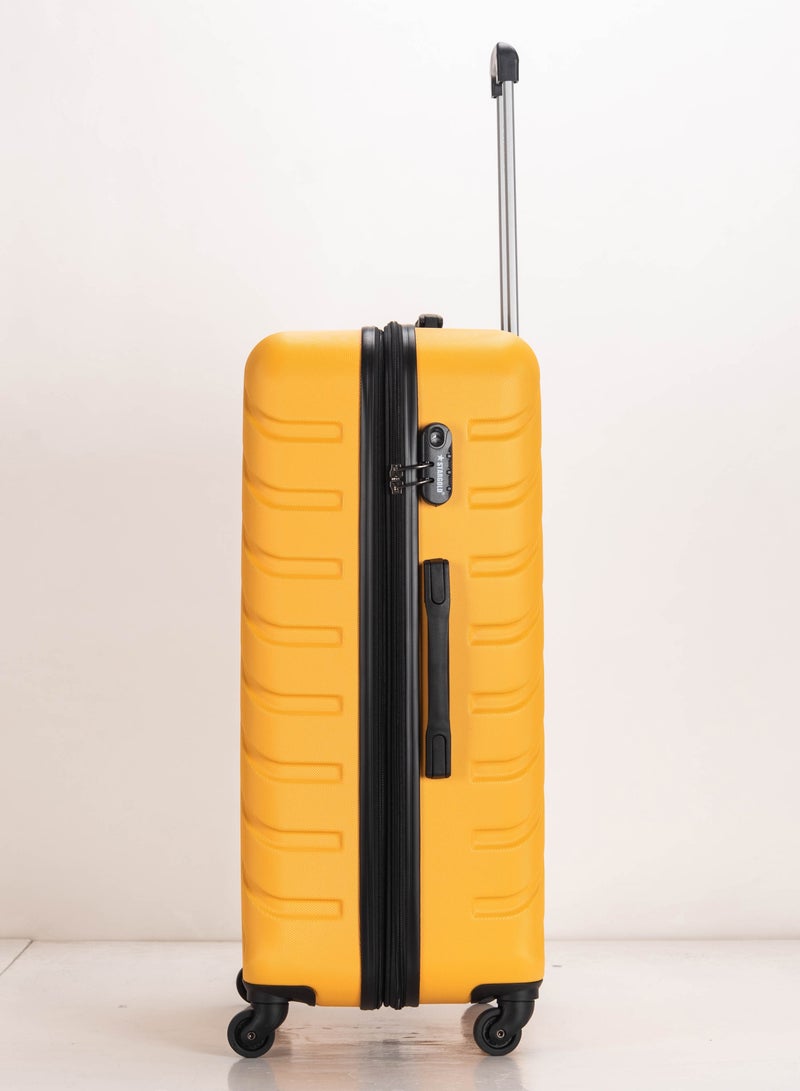 ستارجولد 4 عبوات من عربة أمتعة مقفلة ذات رقم دوار للجانب الصلب - Image 5