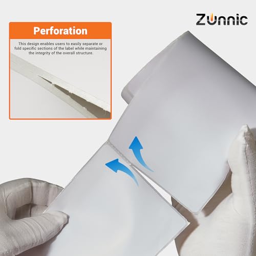 Zunnic 4x6 Thermal Shipping Labels – 250 Labels/Roll | Strong Adhesive | Jam-Free | UV-Protected Packaging | Compatible with Zebra & Rollo - Pack one - Image 5