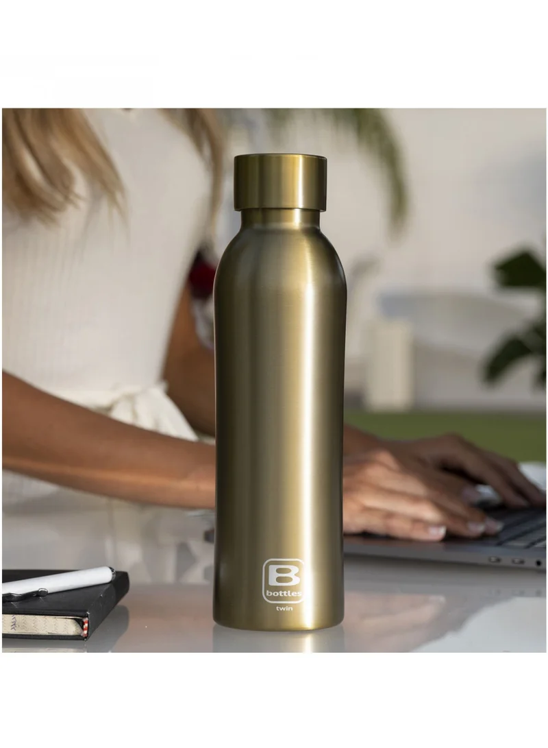Bugatti Casa Bugatti Yellow Gold Brushed B Bottles Twin 500 ML
