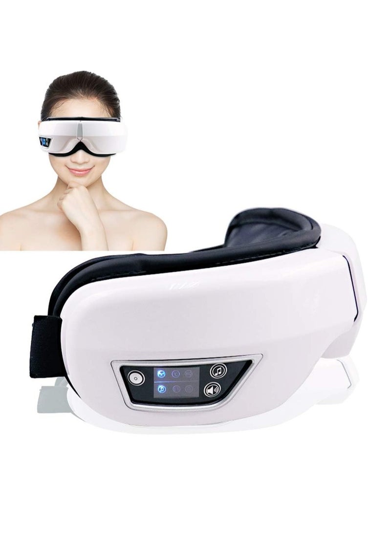 general Eye electric massager, wireless rechargeable Bluetooth eye massager, eye air pressure therapy, eye protection, machine vibration, air heating - Image 1