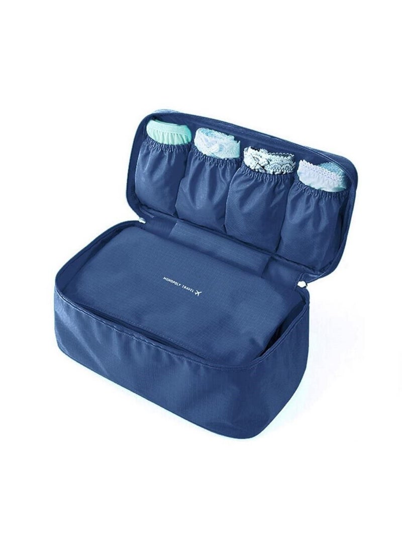Generic Fashion Portable Multi-Functional Travel Organizer Cosmetic Make-up Bag Luggage Storage Case Bra Underwear Pouch  - Image 1