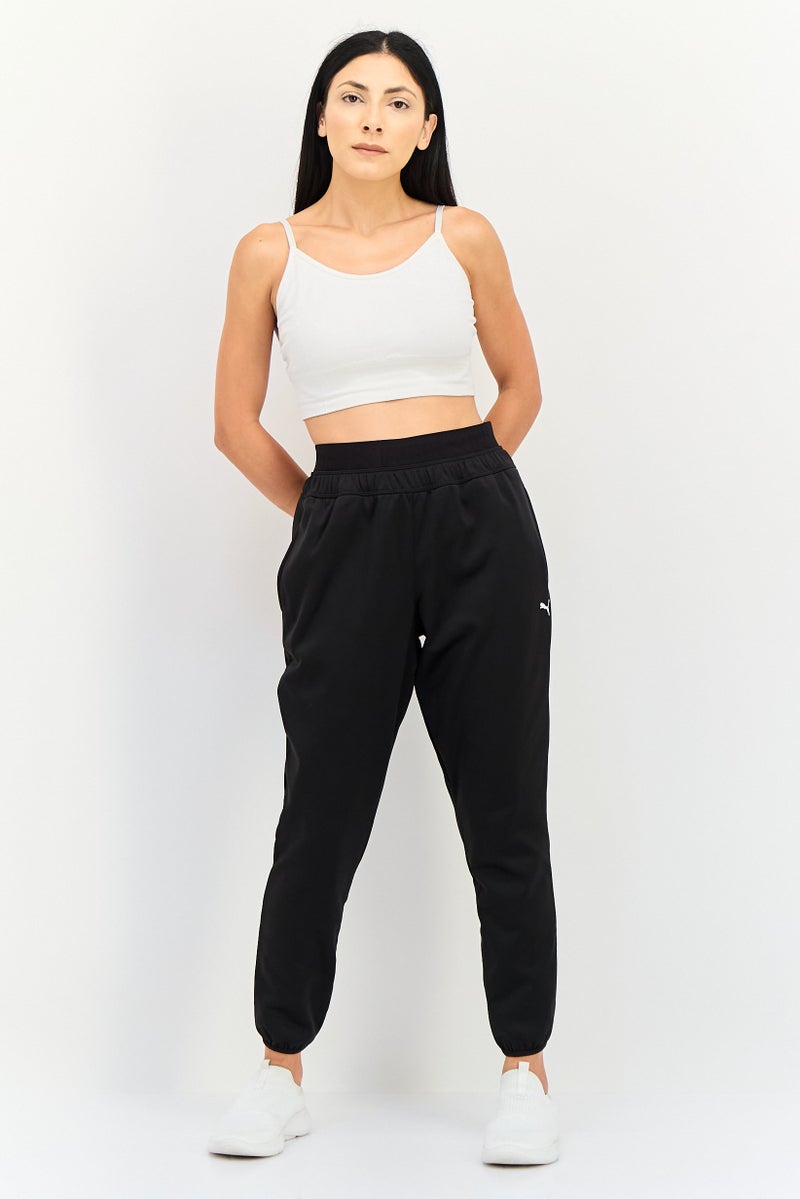 PUMA سروال رياضي نسائي مناسب للتدريب، أسود - Image 4