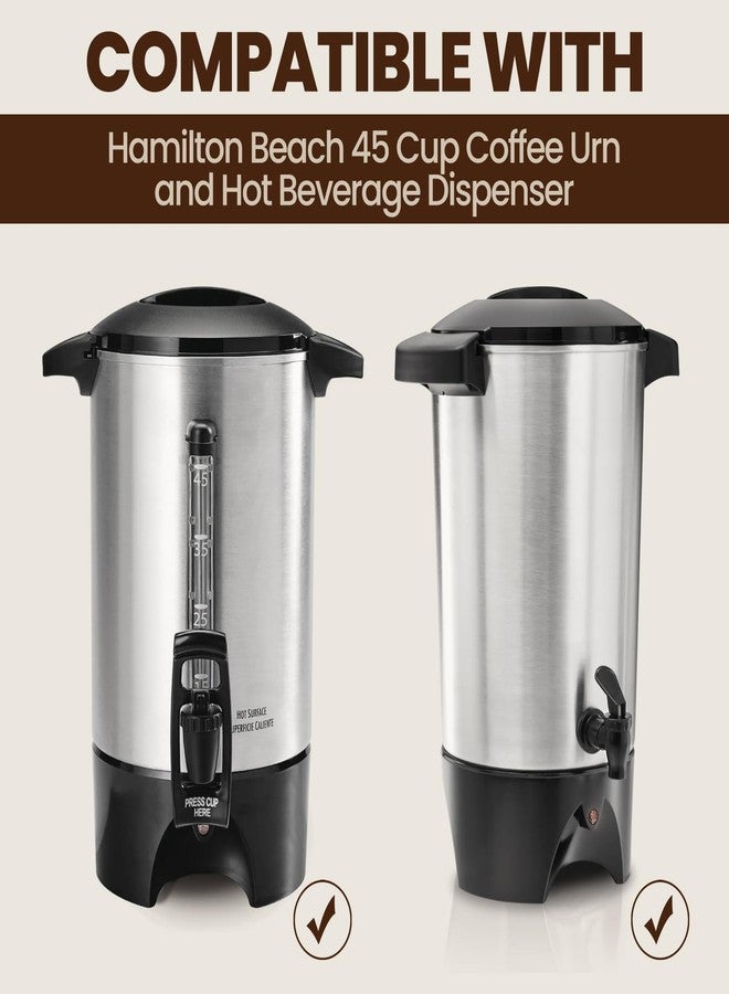 brikinte Coffee Filters Compatible with Hamilton Beach Coffee Maker, 100 Pcs Unbleached Circular Disposable Filters for Hamilton Beach Hot Beverage dispenser - Image 2