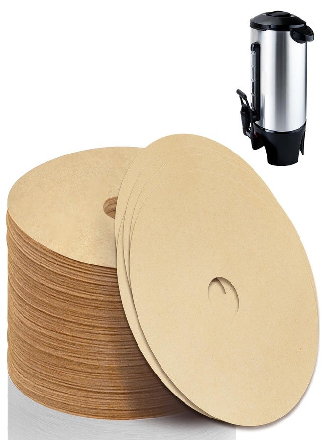 brikinte Coffee Filters Compatible with Hamilton Beach Coffee Maker, 100 Pcs Unbleached Circular Disposable Filters for Hamilton Beach Hot Beverage dispenser - Image 1