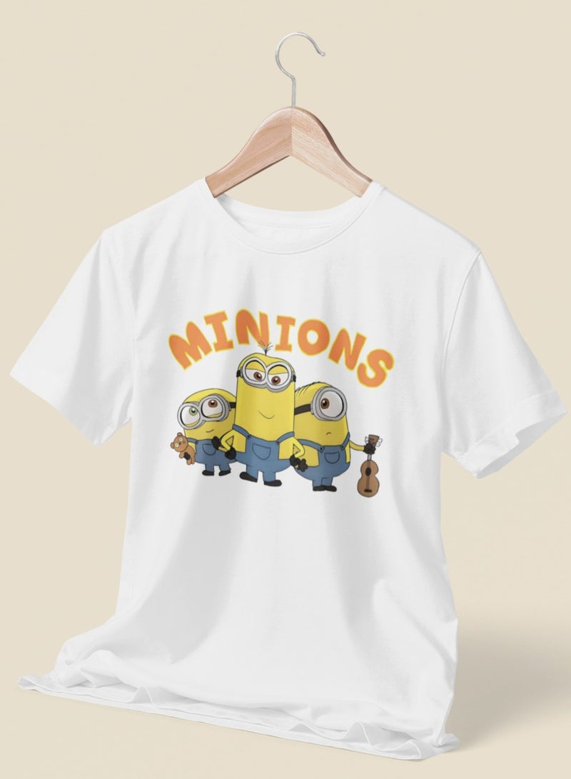 ZOOM Minions Banana Time T-Shirt for Toddlers and Kids 