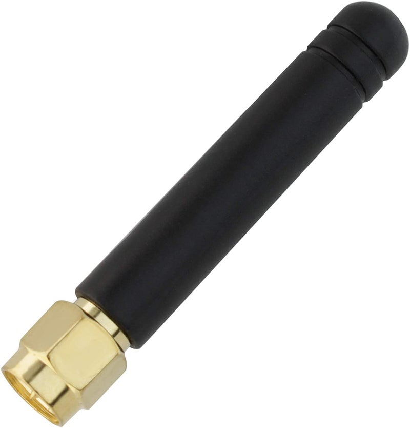Shopcorp SMA Male Antenna – 850-2100/2400 MHz Omnidirectional Antenna with Straight Connector, 2.5 dBi Gain, GSM CDMA WCDMA (2 Pack) - Image 2