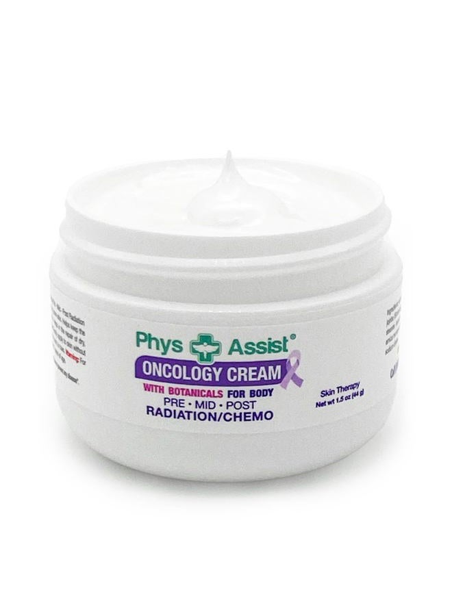 PhysAssist Oncology Cream 1.5 oz. Travel Size. Soothing, Calming and Hydrating to Stressed Skin Undergoing Chemo or Radiation. Made with Botanicals of Lavender, Calendula, Peppermint - Image 4