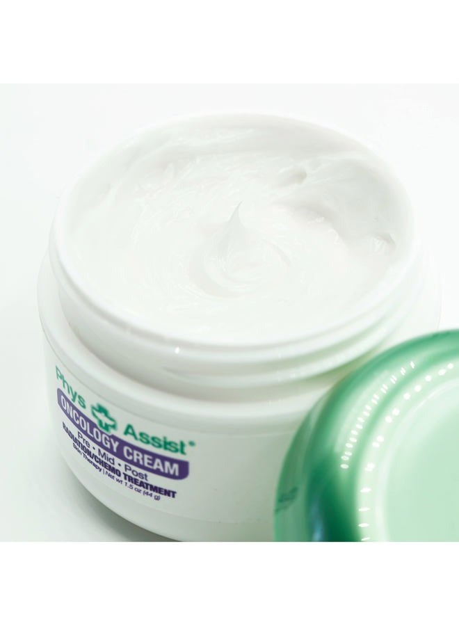 PhysAssist Oncology Cream 1.5 oz. Travel Size. Soothing, Calming and Hydrating to Stressed Skin Undergoing Chemo or Radiation. Made with Botanicals of Lavender, Calendula, Peppermint - Image 3