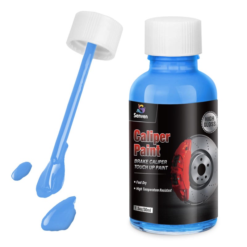 SENVEN Caliper Paint Brake Caliper Touch Up Paint Hawkins Blue Gloss High Temperature Heat Resistant 15oz - Image 3