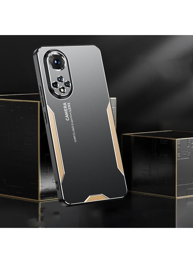 S-TOP Case For Honor 50 Pro Blade Series TPU Hybrid Metal Phone Case - Image 3