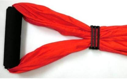 IRIS Fitness Deluxe Aerial Yoga Hammock Swing – Anti-Gravity Inversion Sling for Flying Yoga, Aerial Fitness & Relaxation (Red) - Image 3