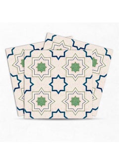 MOSAICOWALL Mosaicowall DIY Peel and Stick Self Adhesive Floor Tiles for Kitchen Living Room Antiskid Flooring Tile FST001 6 X 6 Inches Pack of 12  - Image 1