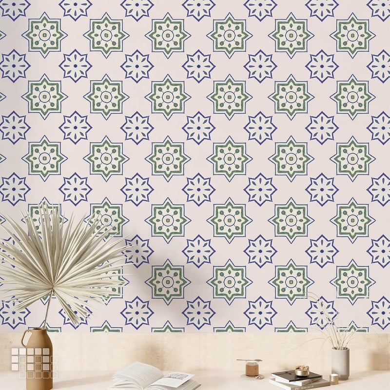 MOSAICOWALL Mosaicowall DIY Peel and Stick Self Adhesive Floor Tiles for Kitchen Living Room Antiskid Flooring Tile FST001 6 X 6 Inches Pack of 12  - Image 5
