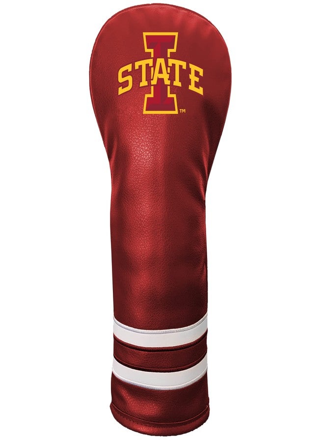 Team Golf NCAA Iowa ST Vintage Fairway Headcover (Color) - Printed Team Golf NCAA Vintage Fairway Headcover (Printed), Fits All Fairway, Hybrid and Utility Clubs - Image 1