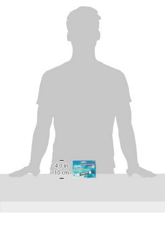 Expo Low Odor Dry Erase Markers, Bullet Tip, Assorted Colors, 4 Count - Image 3