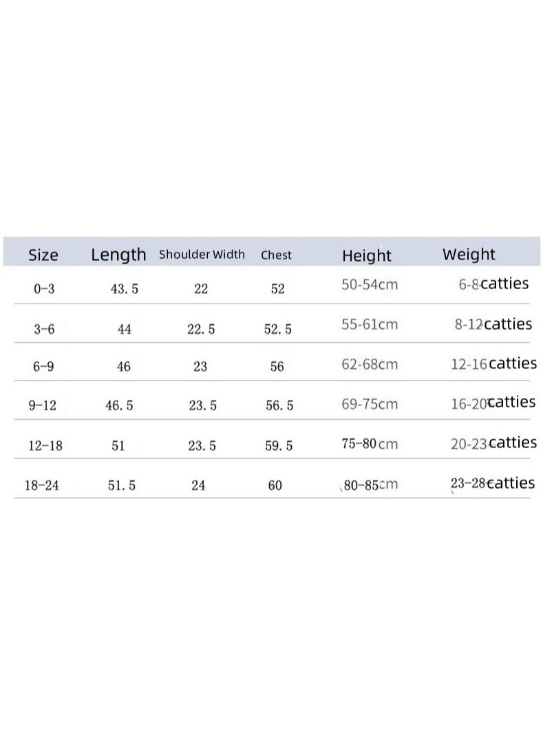 5-piece set of pure cotton jumpsuits for infants and young children, short-sleeved crawling clothes - Image 2