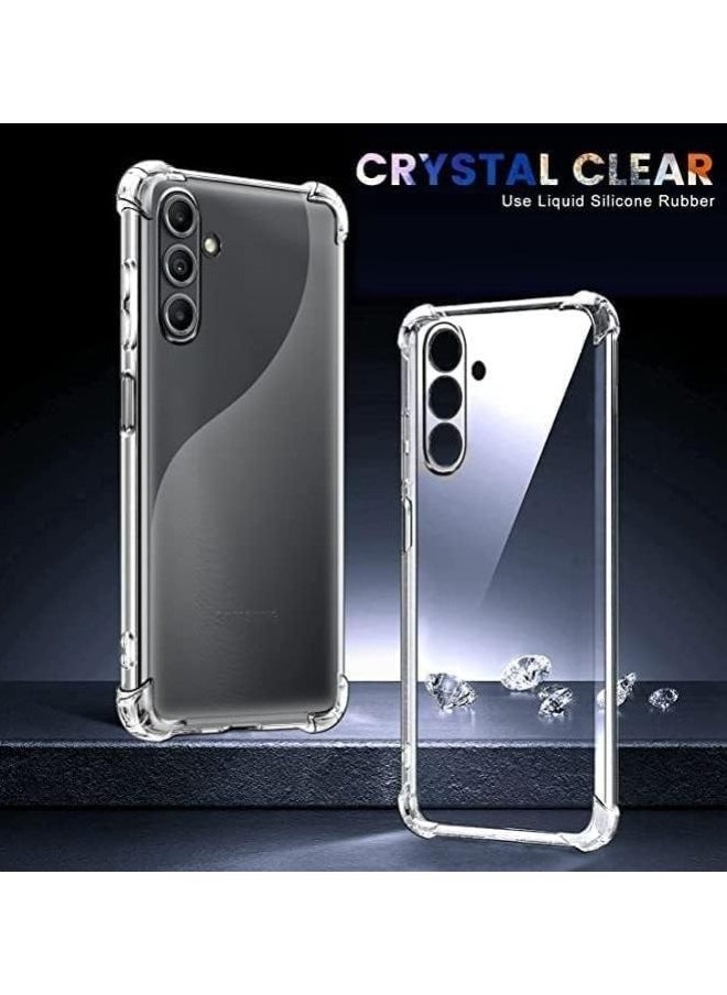 ماركة غير محددة - جراب شفاف ومضاد للصدمات لهاتف سامسونج ايه 24 Samsung Galaxy A24 - Image 1