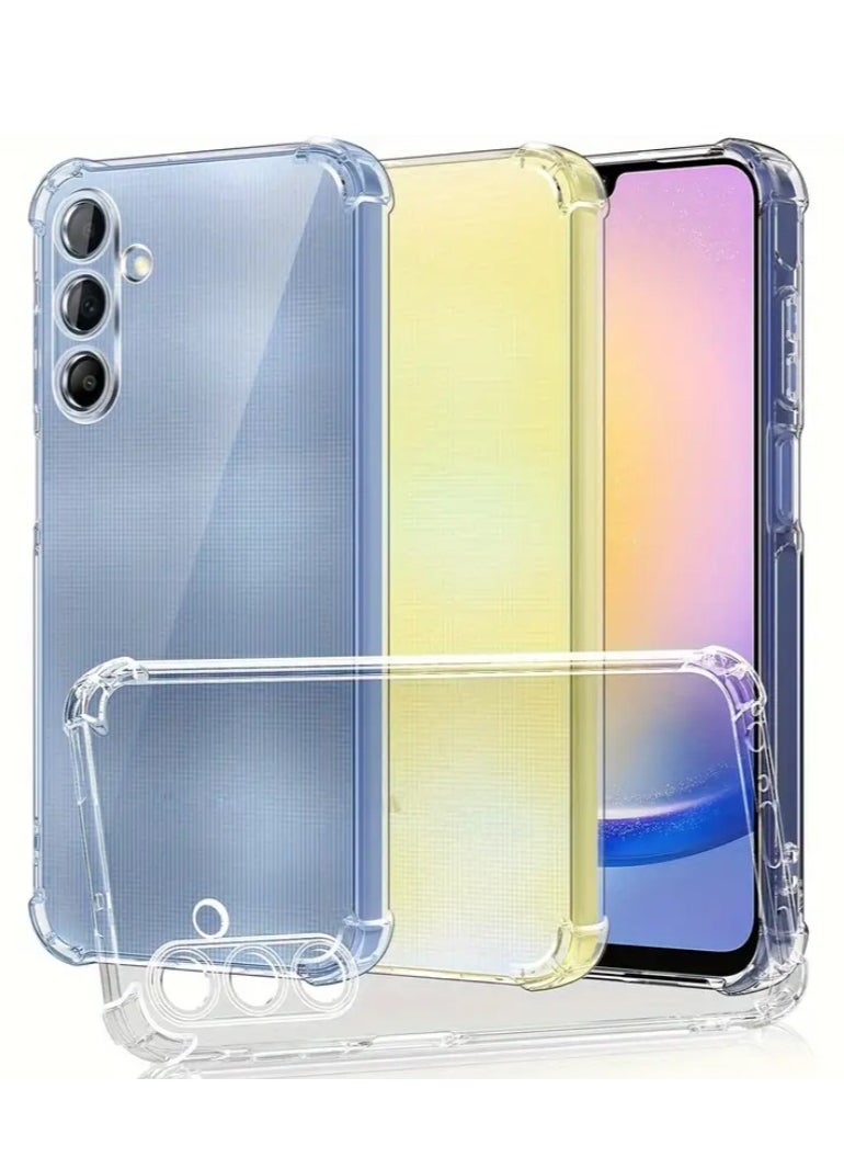 ماركة غير محددة - جراب شفاف ومضاد للصدمات لهاتف سامسونج ايه 24 Samsung Galaxy A24 - Image 1